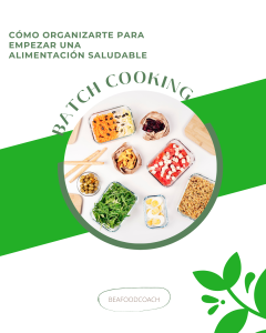 Guía para batchcooking